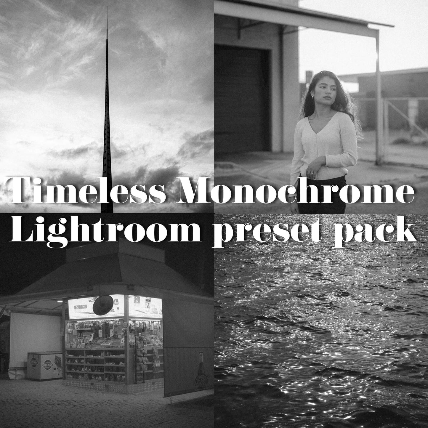 Timeless Monochrome - Lightroom Preset Pack Thumbnail